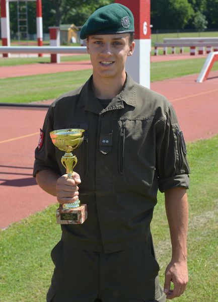 Im Militärischen Fünfkampf eine Klasse für sich – Korporal Markus Seyser von der Theresianischen Militärakademie Kpl Seyser