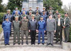 Zeigten sich von der Arbeit an der Ältesten Militärakademie der Welt beeindruckt – die Offiziersdelegation aus den Vereinten Arabischen Emiraten