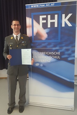 Major Mag. (FH) Josef Greiner, MSc