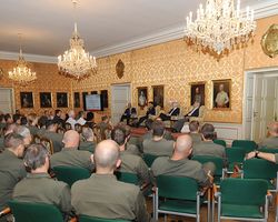 Vortrag im Maria-Theresien-Rittersaal©Gfr Edelbacher/TherMilAk
