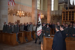 Bild2: Gottesdienst Ausmusterung